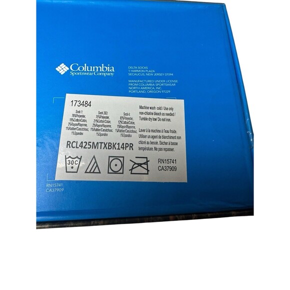 Columbia Men's 4-Pairs mi-chaussettes Crew Socks Gift Box Size 6-12 - Picture 9 of 9